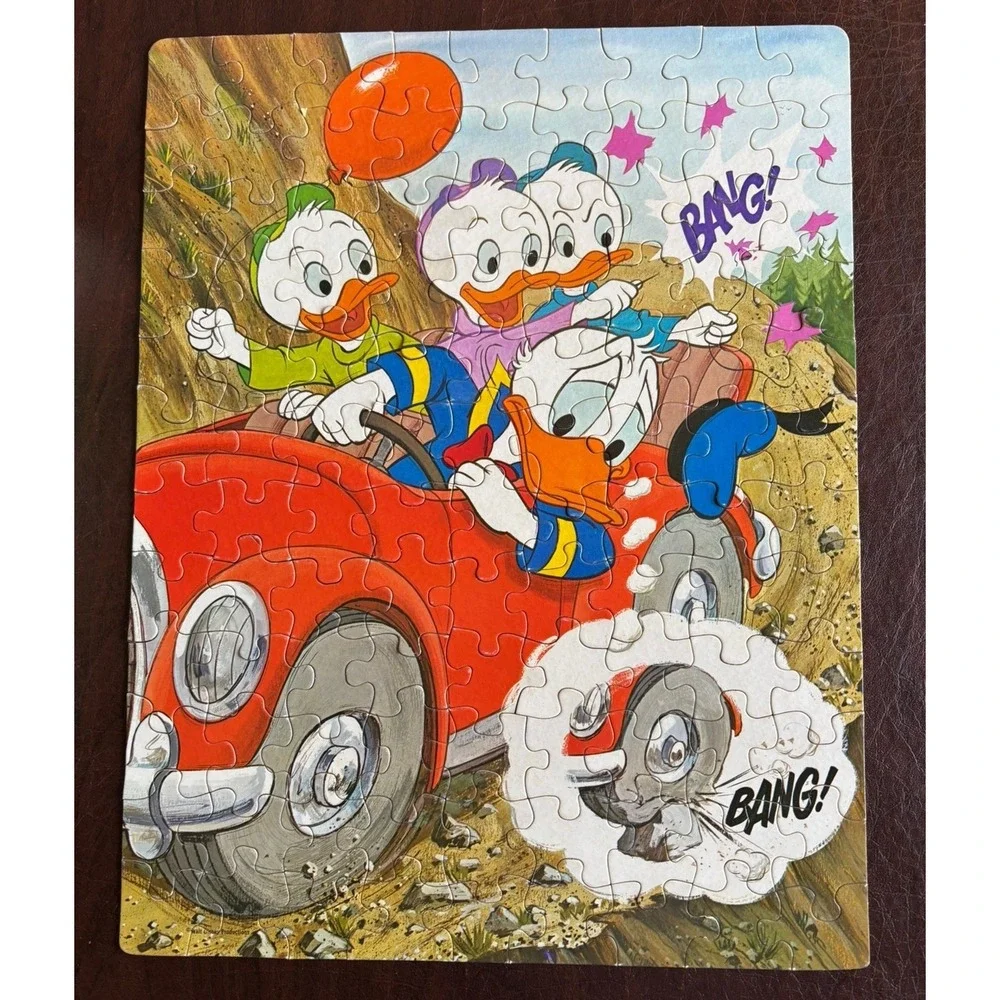 Vintage Whitman Walt‎ Disney Donald Duck & Nephews 100 Piece Puzzle